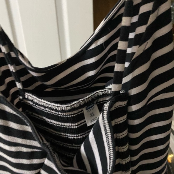black and white stripe dress - Picture 2 of 2